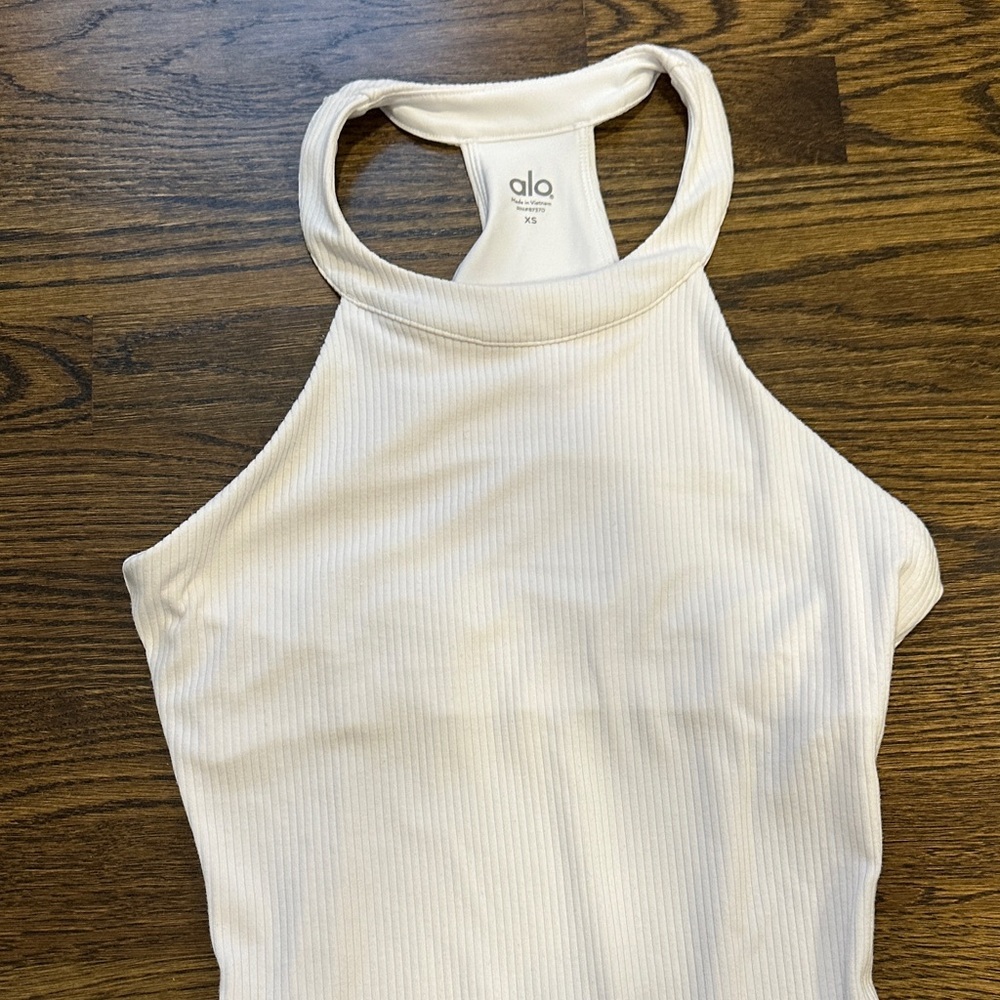 ALO Yoga Ribbed Tank Top - Picture 2 of 5